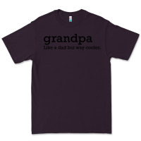 Plum grandpa Premium Tee - DesigneFamous