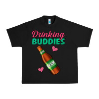 Black Drinking Buddies Urban Heavy Tee - Jasminsmagicworld
