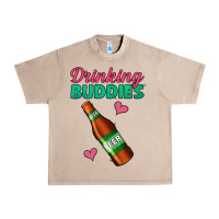 French Oak Drinking Buddies Urban Heavy Tee - Jasminsmagicworld