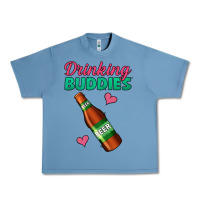 Pebble Blue Drinking Buddies Urban Heavy Tee - Jasminsmagicworld