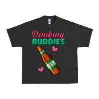 Pigment Black Drinking Buddies Urban Heavy Tee - Jasminsmagicworld