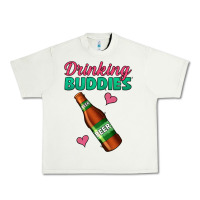 Pistachio Drinking Buddies Urban Heavy Tee - Jasminsmagicworld