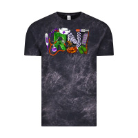 Cloud Black Halloween RN Registered NurseHalloween RN Register Vintage Tee - LillyAllenDesigns