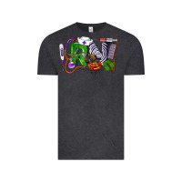 Vintage Black Halloween RN Registered NurseHalloween RN Register Vintage Tee - LillyAllenDesigns
