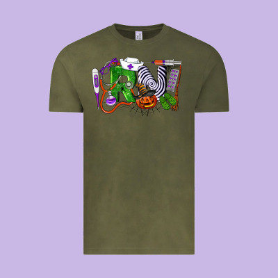 Halloween Rn Registered Nursehalloween Rn Register Vintage Tee Designed By Lillyallendesigns