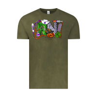 Vintage Olive Halloween RN Registered NurseHalloween RN Register Vintage Tee - LillyAllenDesigns