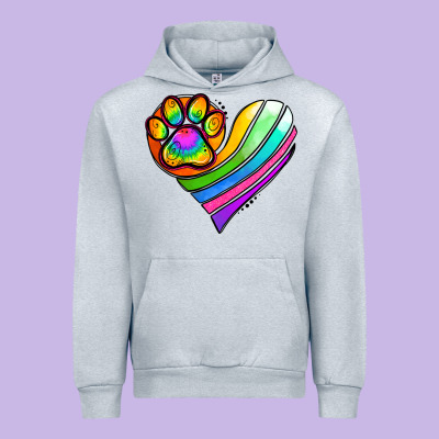 Pride Heart Urban Hoodie Designed By Jasminsmagicworld
