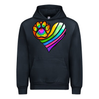 Navy Pride Heart Urban Hoodie - Jasminsmagicworld