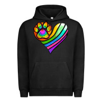 Pigment Black Pride Heart Urban Hoodie - Jasminsmagicworld