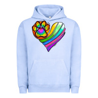 Pigment Grape Ice Pride Heart Urban Hoodie - Jasminsmagicworld
