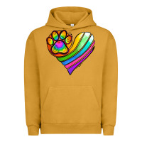 Pigment Peanut Butter Pride Heart Urban Hoodie - Jasminsmagicworld