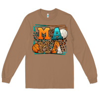 Toasted Coconut Basketball and Volleyball mama Mother's Day Long Sleeve Tee - LillyAllenDesigns
