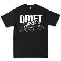 Black Supra Drift Premium Tee - DesigneFamous