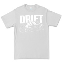 Dove Grey Supra Drift Premium Tee - DesigneFamous
