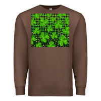 Chestnut shamrock and plaid Premium Sweatshirt - RanaPortraitStore