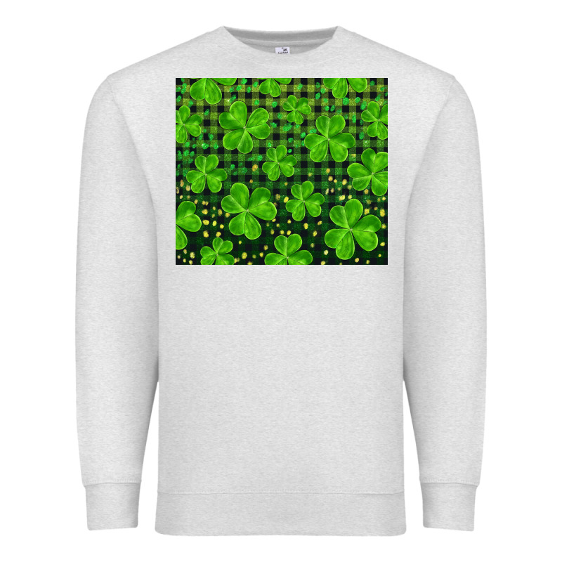 Shamrock And Plaid Premium Sweatshirt by RanaPortraitStore | Teevron