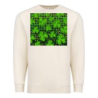 Sandshell shamrock and plaid Premium Sweatshirt - RanaPortraitStore