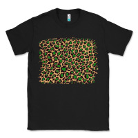 Black leopard with green glitter Classic Tee - Artiststas