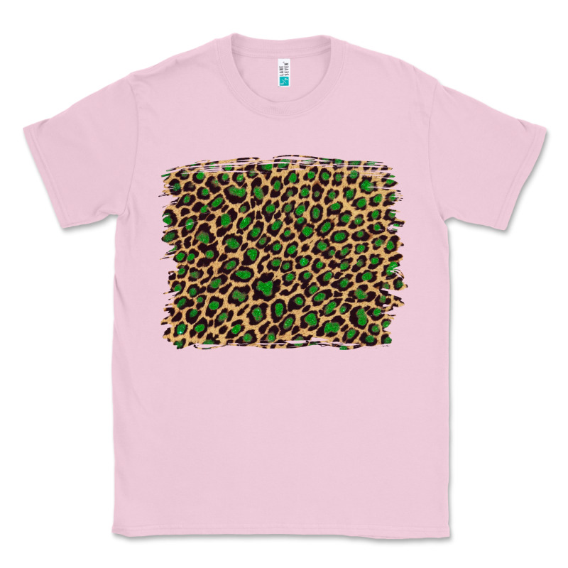 Leopard With Green Glitter Classic Tee by Artiststas | Teevron