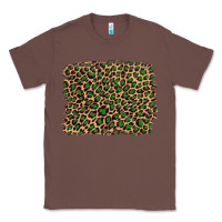 Chestnut leopard with green glitter Classic Tee - Artiststas