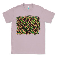 Lilac leopard with green glitter Classic Tee - Artiststas