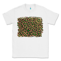 White leopard with green glitter Classic Tee - Artiststas