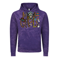 Cloud Purple mom of girls Vintage Hoodie - RacoonDesign