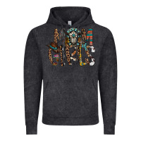 Vintage Black mom of girls Vintage Hoodie - RacoonDesign