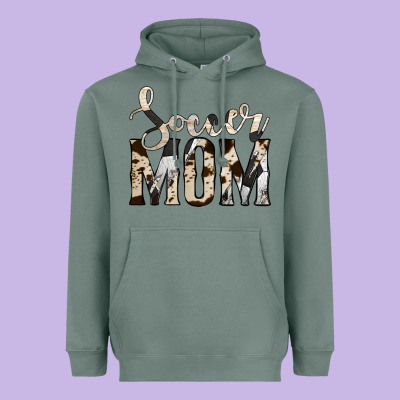 Soccer Mom Heavyweight Hoodie Designed By Jasminsmagicworld