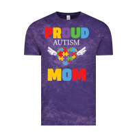Cloud Purple lil autism mom Vintage Tee - CowhideDigitalArt