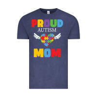 Vintage Denim lil autism mom Vintage Tee - CowhideDigitalArt