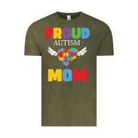 Vintage Olive lil autism mom Vintage Tee - CowhideDigitalArt