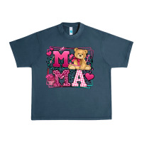 Midnight Navy Western Valentines Day Mama Mother's Day Urban Heavy Tee - LillyAllenDesigns