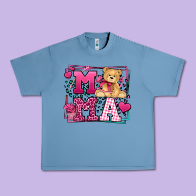 Western Valentines Day Mama Mother's Day Urban Heavy Tee Designed By Lillyallendesigns
