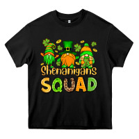 Black St. Patrick's Shenanigans squad gnomies Heavy Core Tee - OliviaCreatesArt