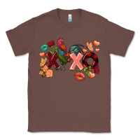 Chestnut Rooster Valentine's Day xoxo Classic Tee - FaDigitalArtStudio