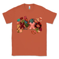 Copper Rooster Valentine's Day xoxo Classic Tee - FaDigitalArtStudio