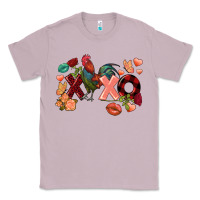 Lilac Rooster Valentine's Day xoxo Classic Tee - FaDigitalArtStudio