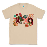 Mushroom Rooster Valentine's Day xoxo Classic Tee - FaDigitalArtStudio