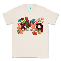 Natural Rooster Valentine's Day xoxo Classic Tee - FaDigitalArtStudio