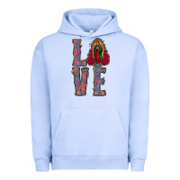 Pigment Grape Ice Love Lady Of Guadalupe Urban Hoodie - Jasminsmagicworld