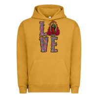 Pigment Peanut Butter Love Lady Of Guadalupe Urban Hoodie - Jasminsmagicworld