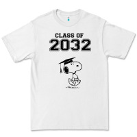 White funny graduation class of 2032 Premium Tee - DesigneFamous