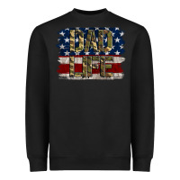 Black Dad Life Heavyweight Sweatshirt - Jasminsmagicworld