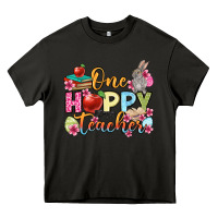 Asphalt Easter Day One hoppy Teacher Heavy Core Tee - OliviaCreatesArt