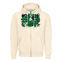 Sandshell Christmas Joy With Chick Zipper Hoodie - RanaPortraitStore