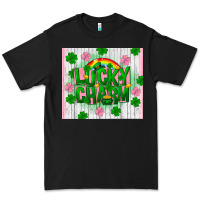Black lucky charm st patricks day Premium Tee - FaDigitalArtStudio