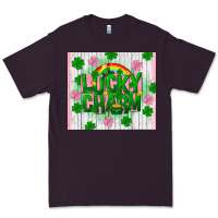 Plum lucky charm st patricks day Premium Tee - FaDigitalArtStudio