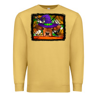 Antique Gold halloween heifer Premium Sweatshirt - Jasminsmagicworld