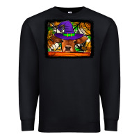 Black halloween heifer Premium Sweatshirt - Jasminsmagicworld